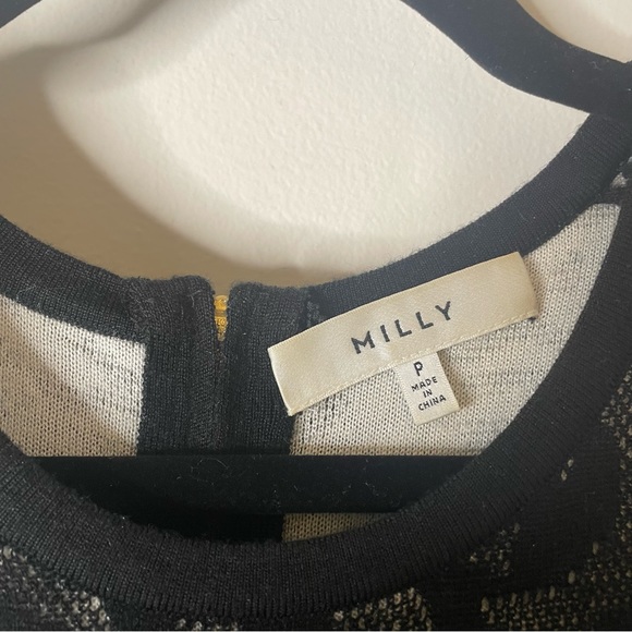 Milly Floral Print Mini Dress Size P - Picture 5 of 10